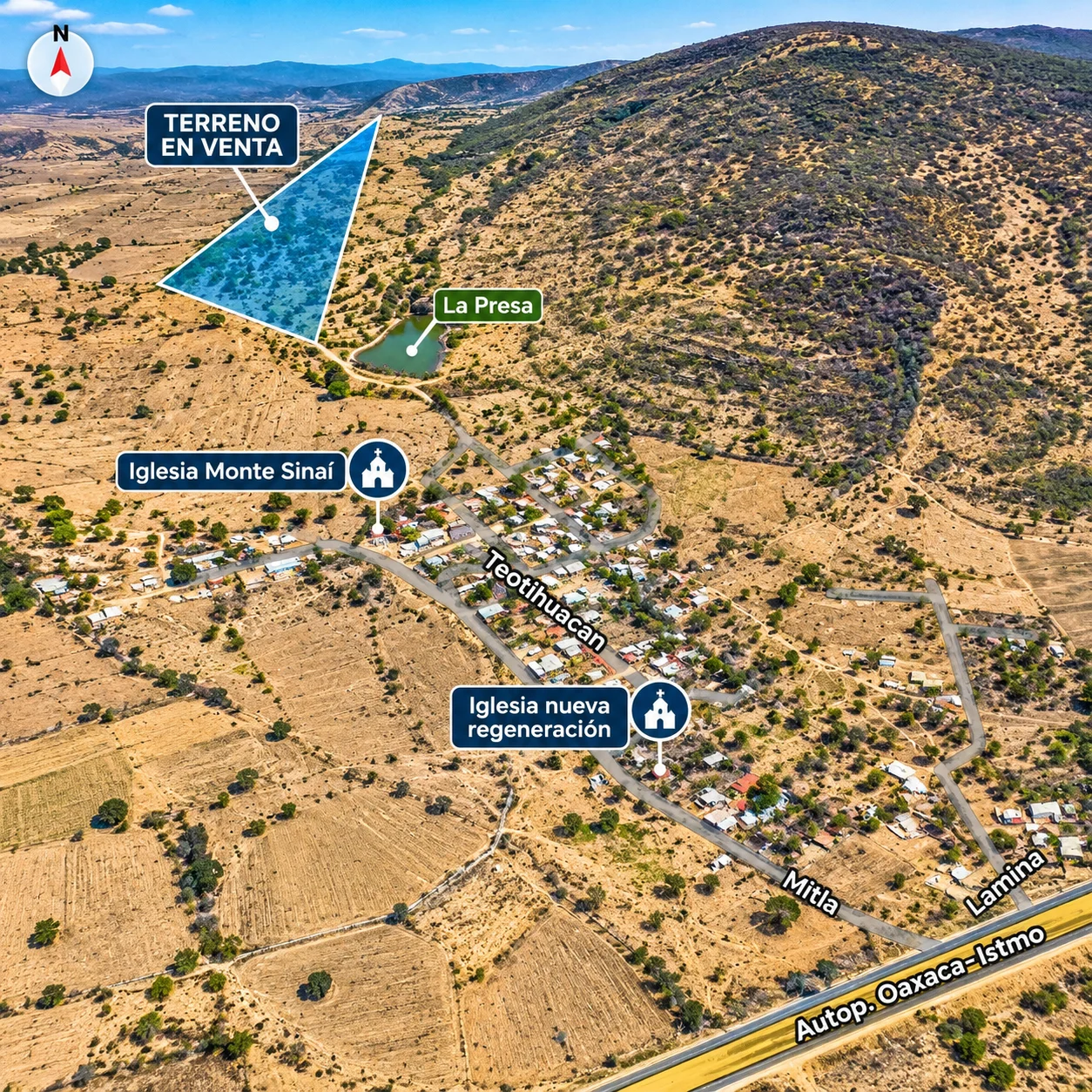 Terreno de 19,644 m² en venta en San Pablo Villa de Mitla, Paraje Ni Danne — foto 7