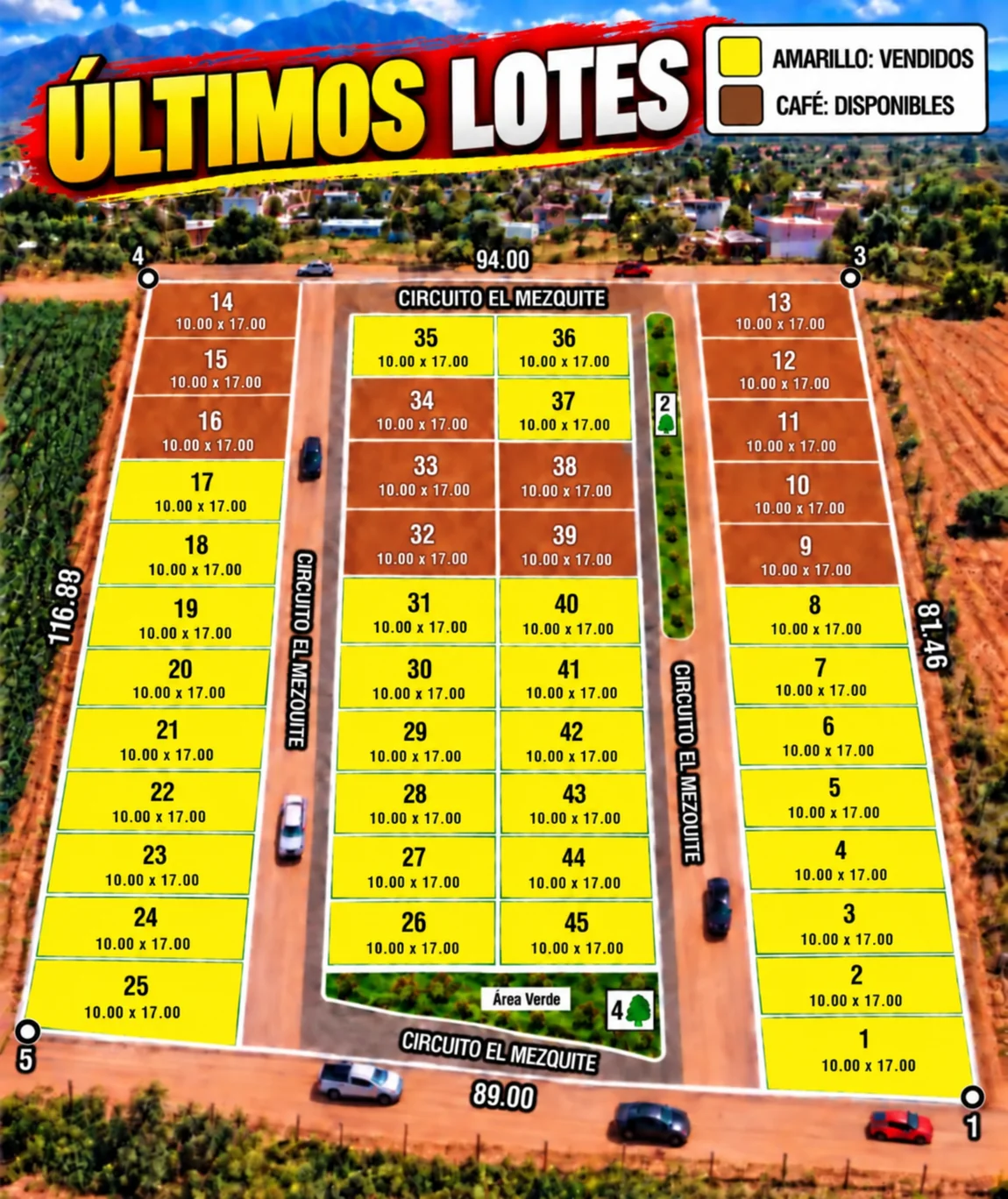 Lotes-el mezquite-cerca de carretera federal-vendido — foto 6
