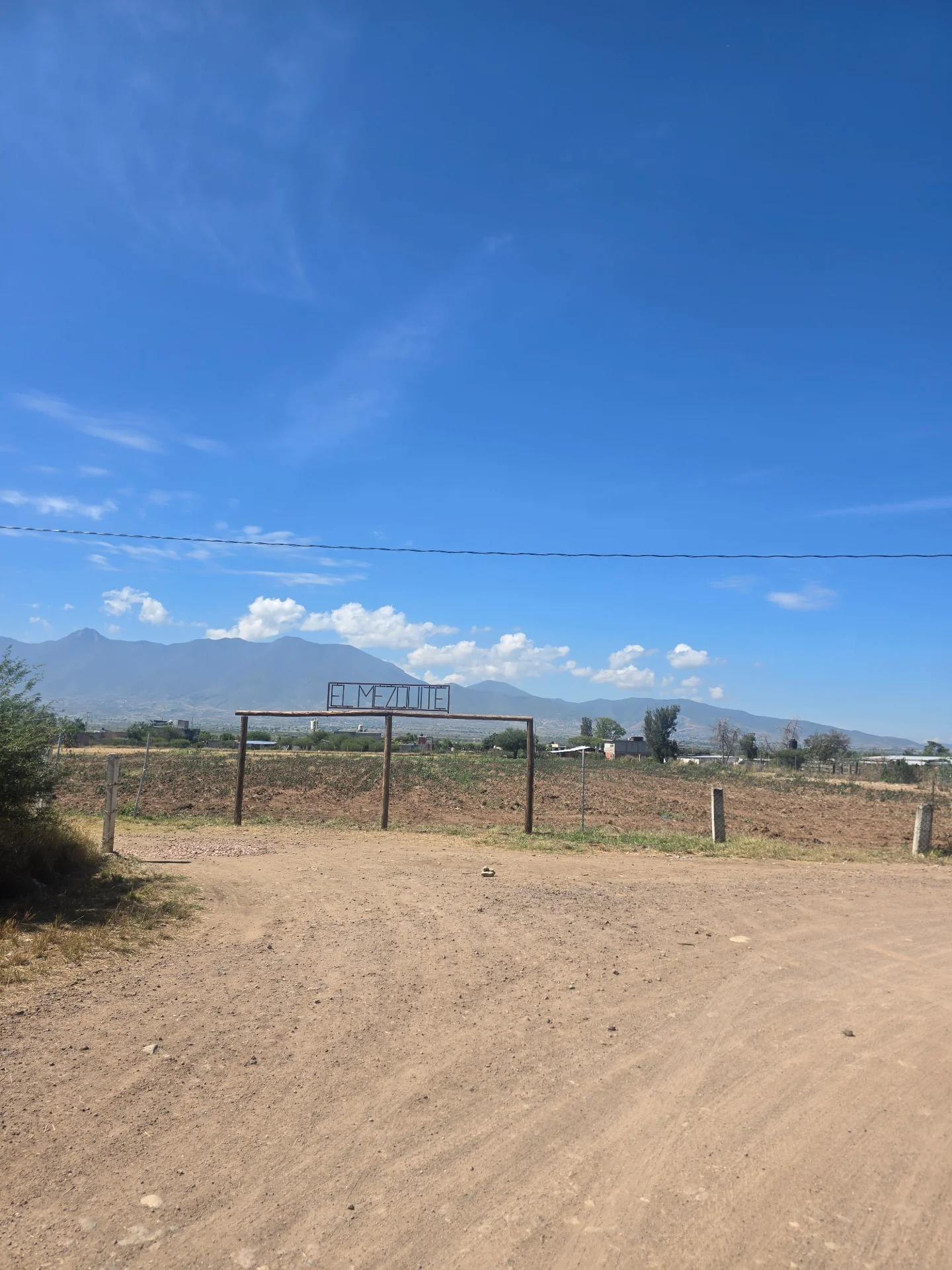 Lotes-el mezquite-cerca de carretera federal-vendido